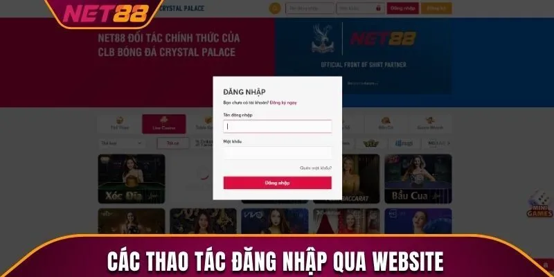 đăng nhập Net88